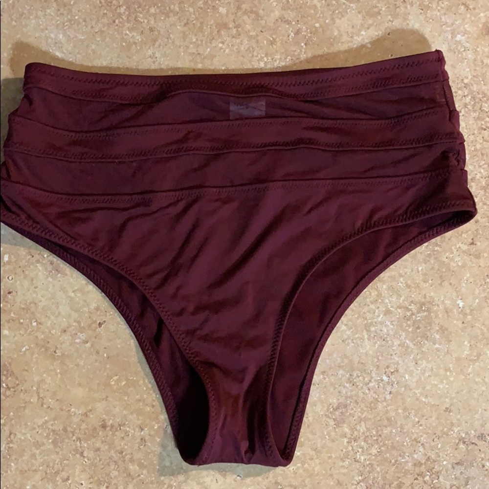 💕High waisted swim bottoms